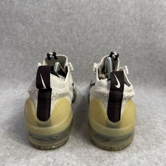 Nike Shoes Womens Size 8 Vapormax 2021 Flyknit Grey Running Sneakers DH4084-100 - Picture 5 of 9